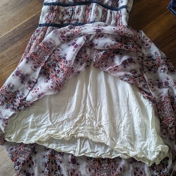 Abercrombie and Fitch Boho Floral print dress size xs - Picture 8 of 11
